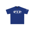 t-shirt Bleu Impression PIP Blanche