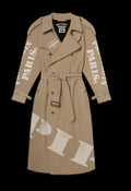 Beige trenchcoat