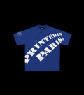 Big blue Printed TEE